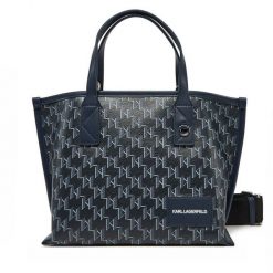 Torebka KARL LAGERFELD. Niebieskie torebki klasyczne KARL LAGERFELD, bez wzorów, klasyczne, bez dodatków. Za 469.99 zł.