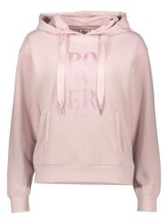 ONLY Bluza w kolorze jasnoróżowym rozmiar: L. Różowe bluzy ONLY, l, bez wzorów, z materiału, bez ramiączek, z kapturem. Za 113.99 zł.