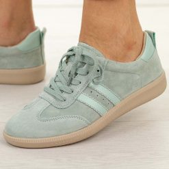 Jasno zielone skórzane półbuty damskie Filippo Dp7508/26. Zielone półbuty wsuwane Filippo, na jesień, bez wzorów, z jeansu, biznesowe, bez obcasa, na płaskiej podeszwie. Za 219.00 zł.