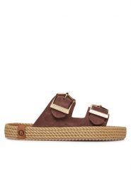 Bohonomad Espadryle Sydney SYD.12-00048 Brązowy. Brązowe espadryle Bohonomad, bez wzorów, ze skóry, bez obcasa. Za 299.99 zł.