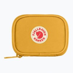 Portfel Fjällräven Kanken Card. Żółte portfele Fjällräven, bez wzorów. Za 129.99 zł.