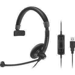 Sennheiser SC 40 USB MS Czarny Słuchawki. Czarne słuchawki nauszne Sennheiser. Za 258.67 zł.