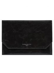Liebeskind Berlin Skórzany portfel "Pouch M" w kolorze czarnym - 23 x 16 x 1 cm rozmiar: onesize. Czarne portfele Liebeskind Berlin, bez wzorów, z materiału. Za 303.06 zł.