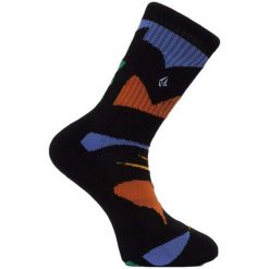 Skarpety Volcom Arthur Longo czarne. Czarne skarpetki Volcom, bez wzorów. Za 91.50 zł.