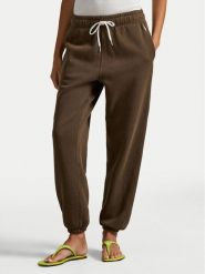 Polo Ralph Lauren Spodnie dresowe 211971700506 Brązowy Tapered Fit. Brązowe spodnie dresowe Polo Ralph Lauren, bez wzorów, z bawełny. Za 729.99 zł.