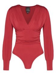 ACCESS FASHION Body 54-2018-324 Czerwony Slim Fit. Czerwone body i gorsety ACCESS FASHION, bez wzorów, z syntetyku, bez ramiączek. Za 319.99 zł.