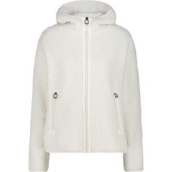 Bluza damska CMP 35P3856 Long Teddy Highloft. Białe bluzy bez kaptura CMP, bez wzorów, z materiału, bez kaptura. Za 329.99 zł.