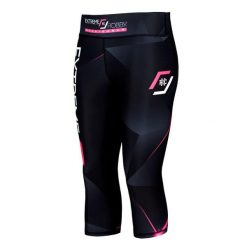 Legginsy sportowe damskie EXTREME HOBBY MT SPORT 3/4. Czerwone legginsy EXTREME HOBBY, bez wzorów, z dzianiny, sportowe. Za 179.00 zł.