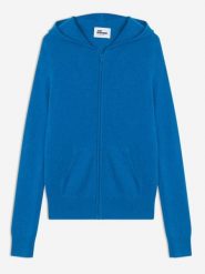 Just Cashmere Kaszmirowy kardigan "Debbie" w kolorze niebieskim rozmiar: S. Niebieskie swetry Just Cashmere, s, bez wzorów, z kaszmiru, bez ramiączek. Za 413.99 zł.