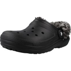 Buty CROCS 211396C CLASSIC FLEECE LINED Czarny. Czarne trekkingi Crocs, bez wzorów, z syntetyku, bez zapięcia, trekkingowe. Za 283.99 zł.