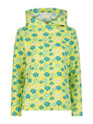 CMP Bluza w kolorze niebiesko-żółtym rozmiar: 44. Niebieskie bluzy CMP, bez wzorów, bez ramiączek, z kapturem. Za 144.92 zł.