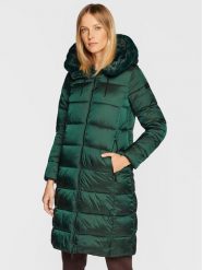 CMP Kurtka puchowa 32K3086F Zielony Regular Fit. Zielone kurtki CMP, na zimę, bez wzorów, z puchu, bez kaptura. Za 429.99 zł.