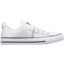 Buty sportowe Converse Chuck Taylor All Star Shoreline Knit. Białe buty sportowe lifestyle Converse, bez wzorów, retro, bez zapięcia. Za 390.00 zł.