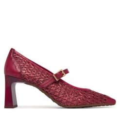 Czółenka Hispanitas. Czerwone czółenka Hispanitas, bez wzorów, bez obcasa, bez zapięcia. Za 609.99 zł.