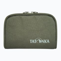Portfel Tatonka Plain. Zielone portfele Tatonka, bez wzorów, z materiału. Za 129.99 zł.