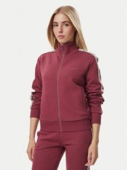 Guess Bluza V2YQ16 KB3P2 Różowy ciemny Regular Fit. Czerwone bluzy Guess, xxs, z aplikacjami, z syntetyku, bez kaptura. Za 335.99 zł.