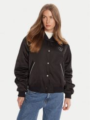 HUGO Kurtka bomber Felinah 50541214 Czarny Regular Fit. Czarne kurtki Hugo, xl, bez wzorów, z syntetyku, bez kaptura. Za 719.99 zł.