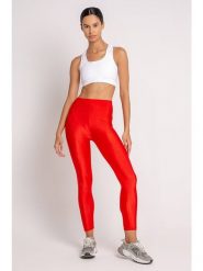 Onamaste Legginsy sportowe w kolorze czerwonym rozmiar: S/M. Czerwone legginsy sportowe Onamaste, m, bez wzorów, outdoorowe. Za 87.45 zł.