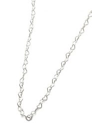 Pandora Srebrny naszyjnik - dł. 45 cm rozmiar: onesize. Szare naszyjniki Pandora, z materiału, srebrne. Za 186.19 zł.