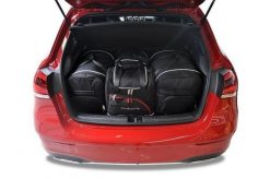 Torby Do Bagażnika Mercedes-Benz A Hatchback 2018+ 4Szt Kjust. Czarne torby podróżne KJUST, bez wzorów, z kauczuku. Za 1,140.00 zł.