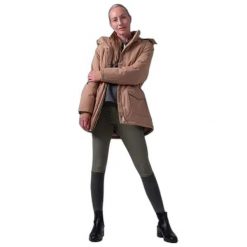 Parka dla kobiet PS of Sweden Peyton. Brązowe płaszcze PS OF SWEDEN, l, bez wzorów. Za 792.35 zł.