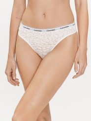 Calvin Klein Underwear Figi brazylijskie 000QD5233E Biały. Białe figi Calvin Klein Underwear, bez wzorów, z syntetyku. Za 49.99 zł.