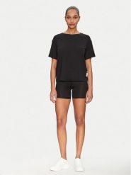 HUGO Piżama Unite 50531626 Czarny Relaxed Fit. Czarne piżamy Hugo, xxl, bez wzorów, z wiskozy, bez kołnierzyka, bez ramiączek. Za 229.99 zł.
