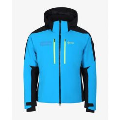 Kurtka narciarska unisex Kilpi DEXEN-U premium. Niebieskie kurtki narciarskie Kilpi, na zimę, s, bez wzorów, z nylonu, bez kaptura, narciarskie. Za 2,229.45 zł.
