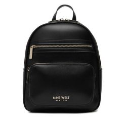 Plecak Nine West. Czarne plecaki Nine West, bez wzorów, bez dodatków. Za 269.99 zł.