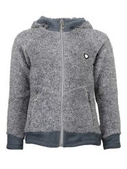 Peak Mountain Kurtka polarowa "Almi" w kolorze szarym rozmiar: XL. Szare kurtki Peak Mountain, xl, bez wzorów, z polaru, bez kaptura. Za 144.92 zł.