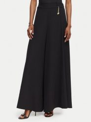 Rinascimento Spodnie palazzo CFC0020285002 Czarny Wide Leg. Czarne spodnie materiałowe Rinascimento, bez wzorów, z materiału. Za 609.99 zł.