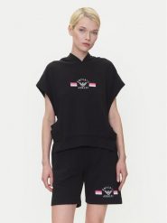 Emporio Armani Underwear Bluza EW000498 AF10882 UC001 Czarny Loose Fit. Czarne bluzy Emporio Armani Underwear, l, bez wzorów, z syntetyku, bez kaptura. Za 299.99 zł.
