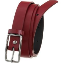 Pasek damski czerwony PD-NL-2-105. Czerwone paski inny, bez wzorów, ze skóry, eleganckie. Za 25.99 zł.