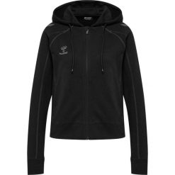 Damska bluza dresowa z kapturem Hummel Move 2.0. Czarne bluzy Hummel, bez wzorów, z dresówki, bez ramiączek, z kapturem. Za 344.50 zł.
