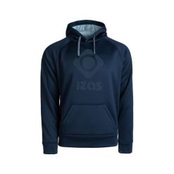 Bluza z kapturem unisex DUERO V3 z logo i kieszenią z przodu. Niebieskie bluzy z kapturem IZAS, na zimę, l, bez wzorów, z kapturem. Za 226.04 zł.