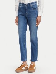Weekend Max Mara Jeansy Lana 2625186071 Granatowy Straight Leg. Niebieskie jeansy Weekend Max Mara, bez wzorów, z bawełny. Za 789.99 zł.