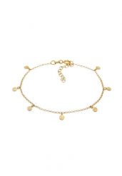 Elli Damski wisior płytkowy okrągły teksturowany ze srebra próby 925 Sterling Silver Bransoletki 1 ct. Szare bransoletki Elli, srebrne. Za 248.99 zł.