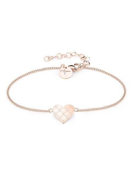 Tamaris Bransoletka z elementami ozdobnymi rozmiar: onesize. Różowe bransoletki Tamaris, ze stali. Za 100.99 zł.