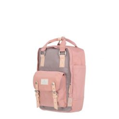 Plecak miejski Doughnut Macaroon - lavender/rose. Czerwone plecaki Doughnut, bez wzorów, bez dodatków. Za 327.99 zł.
