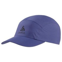 Czapka z daszkiem ODLO Performance Waterproof. Fioletowe czapki z daszkiem ODLO, bez wzorów, sportowe. Za 160.29 zł.