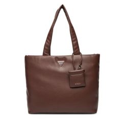 Torebka Guess. Brązowe torebki klasyczne Guess, z aplikacjami, bez dodatków. Za 489.99 zł.