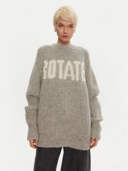 ROTATE Sweter Brandy 1137491789 Szary Loose Fit. Szare swetry ROTATE, bez wzorów, z wełny, bez ramiączek. Za 699.99 zł.
