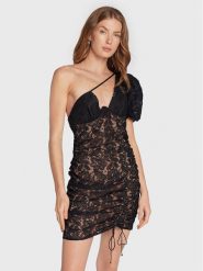 For Love & Lemons Sukienka koktajlowa Halle CD2769 Czarny Slim Fit. Czarne sukienki For Love & Lemons, xs, bez wzorów, z syntetyku, wizytowe, bez kołnierzyka, bez ramiączek. Za 1,119.00 zł.