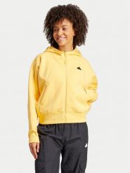 Adidas Bluza Z.N.E. IS3940 Żółty Loose Fit. Żółte bluzy adidas, xl, bez wzorów, z bawełny, bez ramiączek, bez kaptura. Za 449.99 zł.
