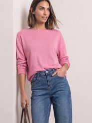 Street One bluza z dzianiny Kobiety wiskoza różowy, 40. Czerwone bluzy Street One, bez wzorów, z dzianiny, eleganckie, bez ramiączek, bez kaptura. Za 199.95 zł.
