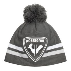 Czapka zimowa Rossignol Jr Rooster. Szare czapki zimowe Rossignol, bez wzorów, sportowe. Za 97.99 zł.