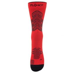 Skarpetki Piłkarskie Floky Floky Axsist Dorosłych. Czerwone skarpetki FLOKY, bez wzorów, z materiału. Za 205.99 zł.
