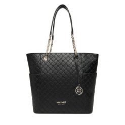 Torebka Nine West. Czarne torebki klasyczne Nine West, bez wzorów, bez dodatków. Za 269.99 zł.