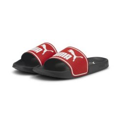 Klapki unisex PUMA Leadcat 2.0. Czarne klapki Puma, bez wzorów, sportowe, bez obcasa, bez zapięcia. Za 169.00 zł.