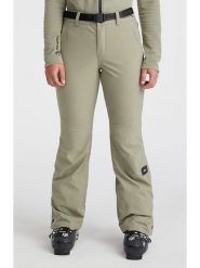 O'Neill Spodnie narciarskie "Star Slim" w kolorze khaki rozmiar: XL. Brązowe spodnie dresowe O'Neill, bez wzorów, z tkaniny, narciarskie. Za 233.87 zł.
